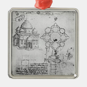 Ornamento De Metal Design para uma igreja, fol. 4r