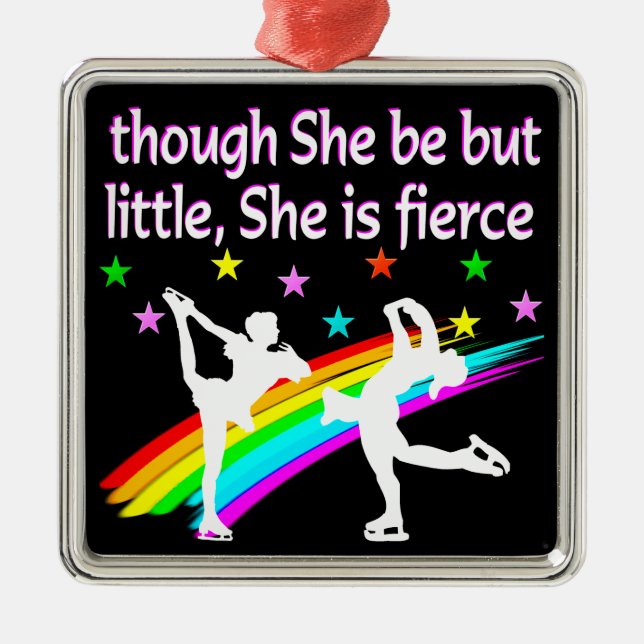 ORNAMENTO DE METAL DESIGN SKATER DUO DE FIGURA ADORÁVEL (Frente)