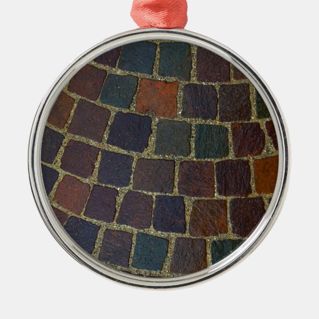 Ornamento De Metal Designs de padrão (Frente)