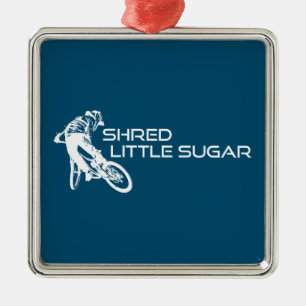 Ornamento De Metal Desmontando Little Sugar Arkansas Mountain Biking