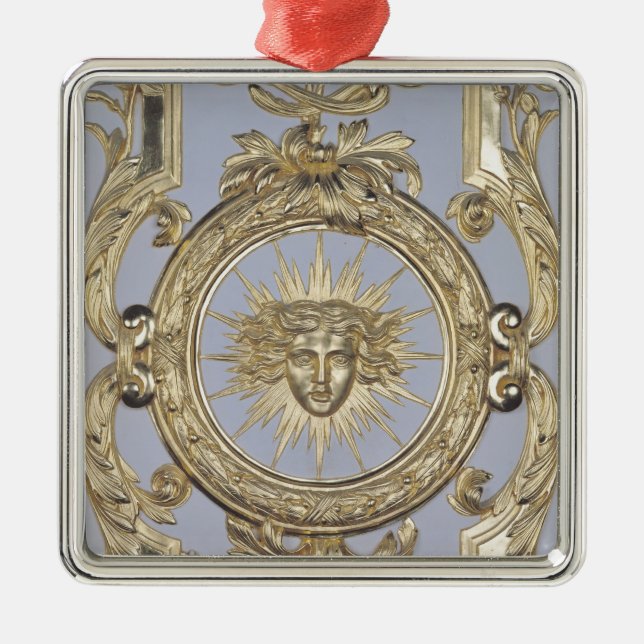 Ornamento De Metal Detalhe de descrição do painelamento (Frente)