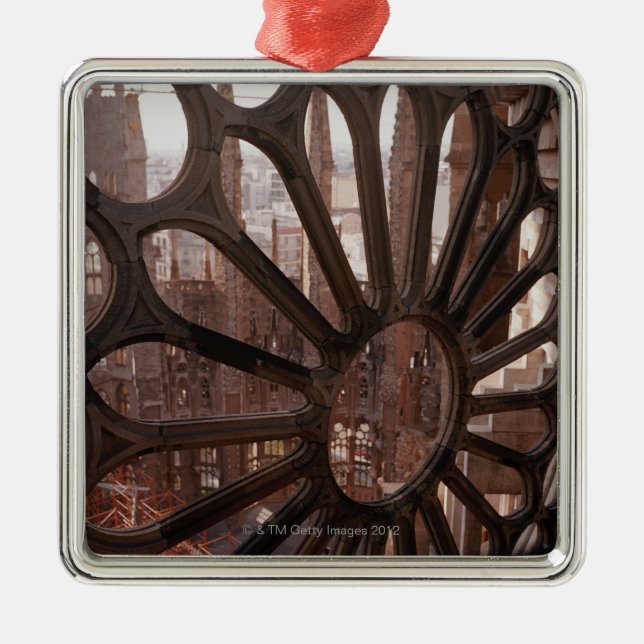 Ornamento De Metal Detalhe de La Sagrada Familia, Barcelona, espanha (Frente)