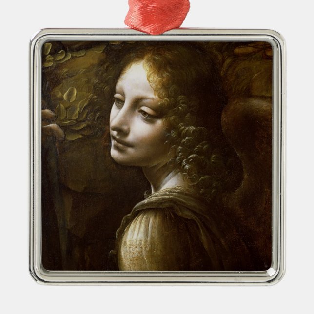 Ornamento De Metal Detalhe do anjo (Frente)