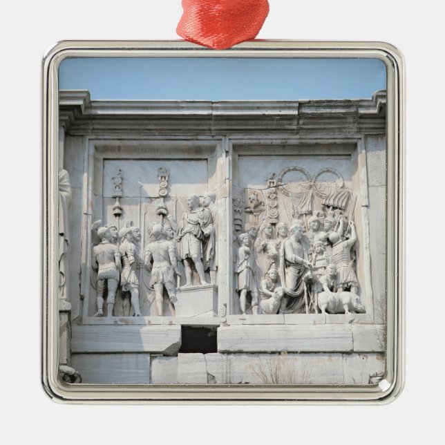 Ornamento De Metal Detalhe do arco de Constantim (Frente)