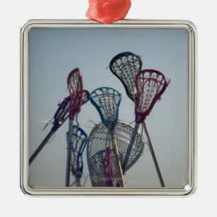 Ornamento De Metal Detalhes de jogo do Lacrosse