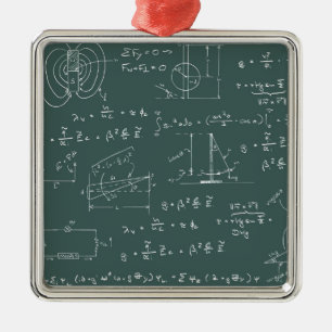 Ornamento De Metal Diagramas e fórmulas da física