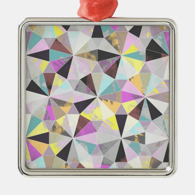 Ornamento De Metal Diamante (Frente)