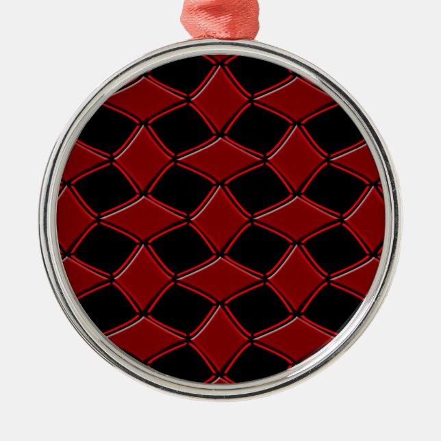 Ornamento De Metal Diamantes (Frente)