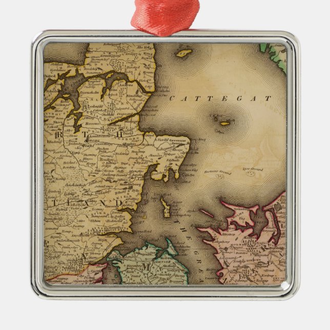 Ornamento De Metal Dinamarca 2 (Frente)