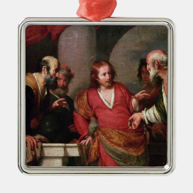 Ornamento De Metal Dinheiro do tributo, c.1631 (Frente)