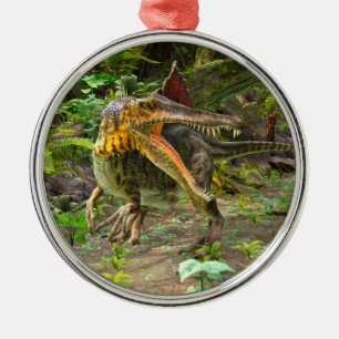 Ornamento De Metal Dinosaur Spinosaurus