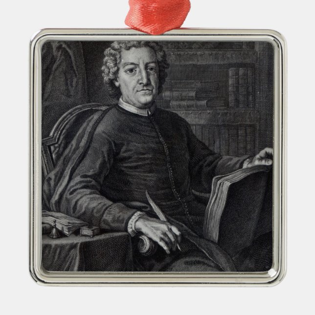 Ornamento De Metal Diogo Barbosa Machado (Frente)