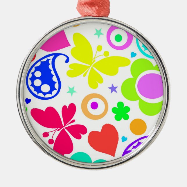 Ornamento De Metal Divertimento do verão (Frente)