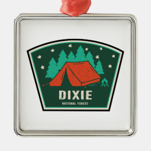 Ornamento De Metal Dixie National Forest Camping