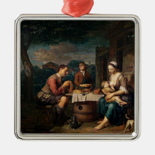 Ornamento De Metal Dizendo a benevolência (Frente)