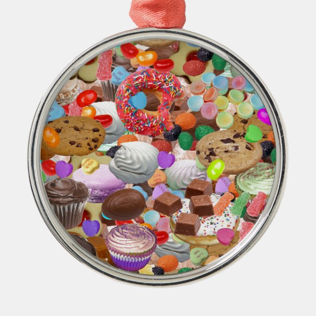 Ornamento De Metal Doce (Frente)
