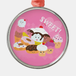 Ornamento De Metal Doce