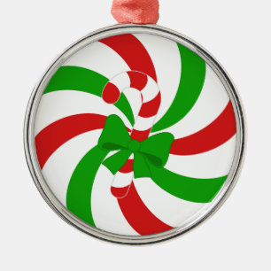 Ornamento De Metal doce de Natal