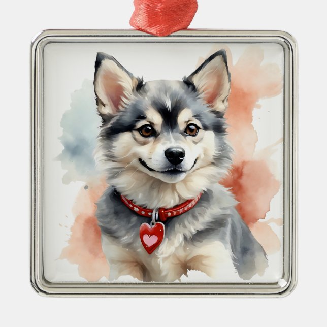 ORNAMENTO DE METAL DOG KAI-KLEE-KAI-FLUFFY (Frente)