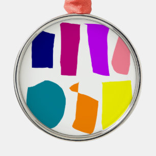 Ornamento De Metal Dois lados