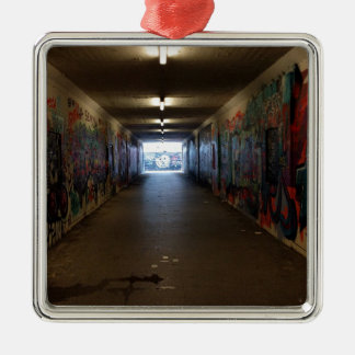 Ornamento De Metal Dortmund subterrâneo Grafitti à estação