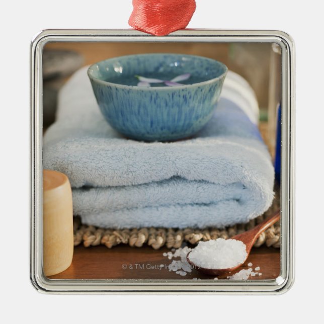 Ornamento De Metal Dos termas vida ainda (Frente)