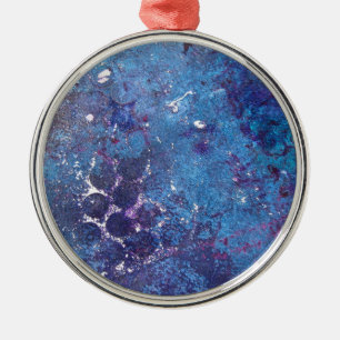 Ornamento De Metal Dottie Scottie Abstrato