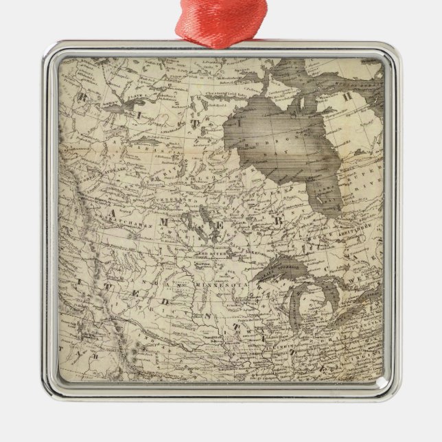 Ornamento De Metal Dourado Rush da Califórnia (Frente)