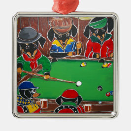ORNAMENTO DE METAL DOXIE BILLIARDS