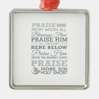 ORNAMENTO DE METAL DOXOLOGIA MODERNA