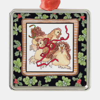 Ornamento De Metal Doze dias do Natal