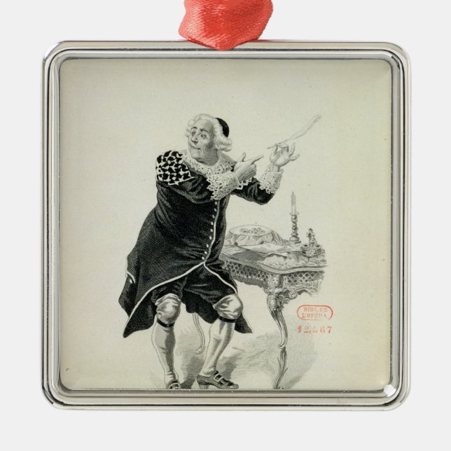 Ornamento De Metal Dr. Bartolo (Frente)