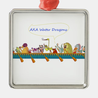 Ornamento De Metal Dragão de água