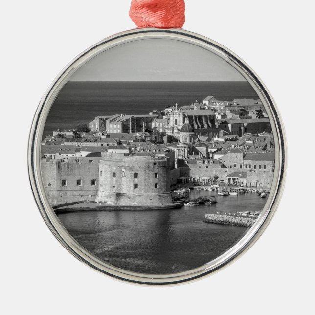 Ornamento De Metal Dubrovnik (Frente)