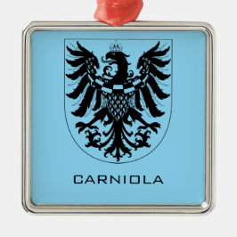 Ornamento De Metal Duchy of Carniola Monochrome Heraldic Art