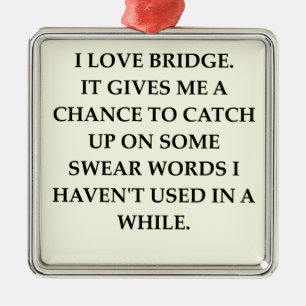 Ornamento De Metal duplicação; ponte do icate