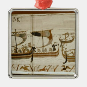 Ornamento De Metal Duque William e sua cruz Pevensey da frota