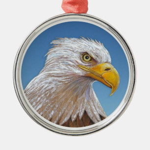 Ornamento De Metal Eagle