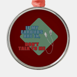 Ornamento De Metal Earbuds