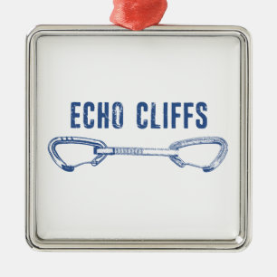 Ornamento De Metal Echo Cliffs California Escalada em Rocha Quickdraw