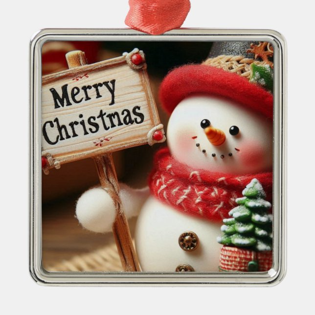 Ornamento De Metal Éclats Festifs - Accessoires Magiques de Noël (Frente)