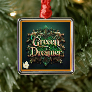 Ornamento De Metal Ecos da Eternidade