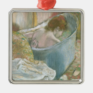 Ornamento De Metal Edgar Degas o banho