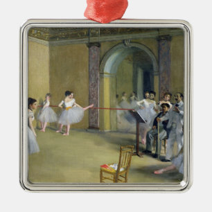 Ornamento De Metal Edgar Degas   o vestíbulo da dança