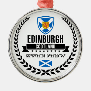 Ornamento De Metal Edimburgo