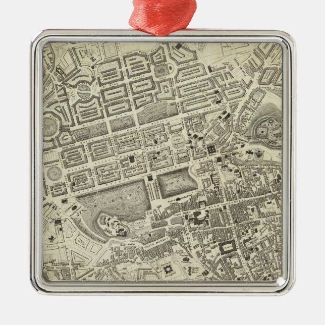 Ornamento De Metal Edimburgo, Scotland (Frente)