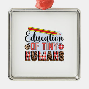 Ornamento De Metal Educação De Professores De Humanos Pequenos
