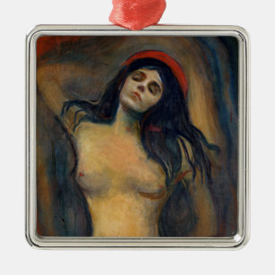 Ornamento De Metal Edvard Munch - Madona