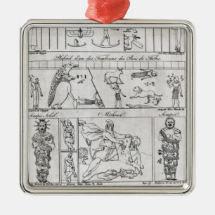 Ornamento De Metal Egípcio e persa antigos