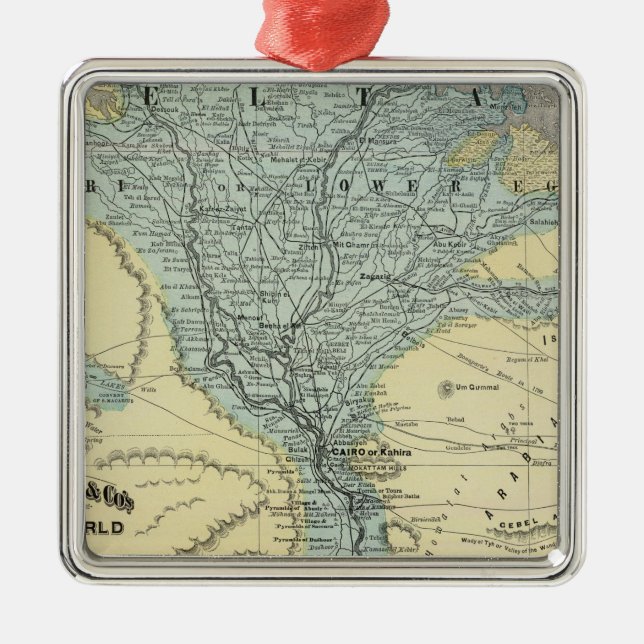 Ornamento De Metal Egipto 14 (Frente)